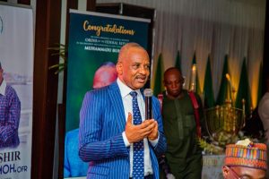 Sambo Felicitates With NIMASA DG 'Jamoh' On OFR Honours