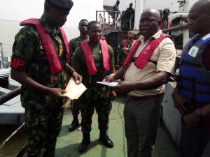 Navy Hands-Over Vessel To NIMASA Over AIS Violation