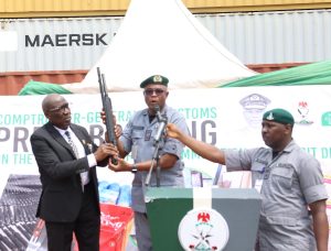 Customs Intercepts 844 Riffles, 112,500 Rounds Of Ammunition In Onne