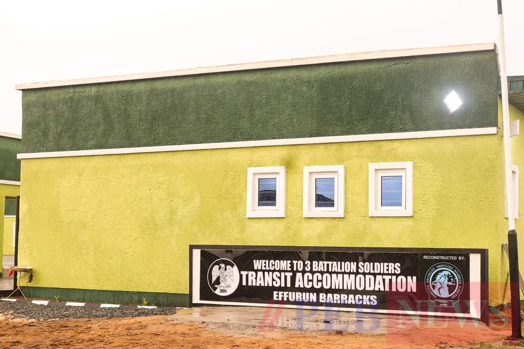 CSR: Tantita Commissions Reconstructed Army Transit Accommodation In Delta State