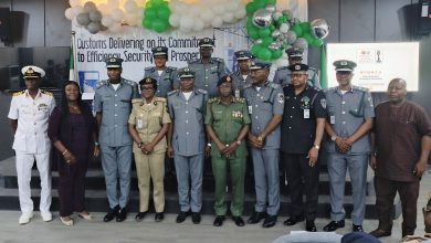 ACG Orbih Harps On Professionalism As Apapa Customs Decorates Newly Promoted Officers