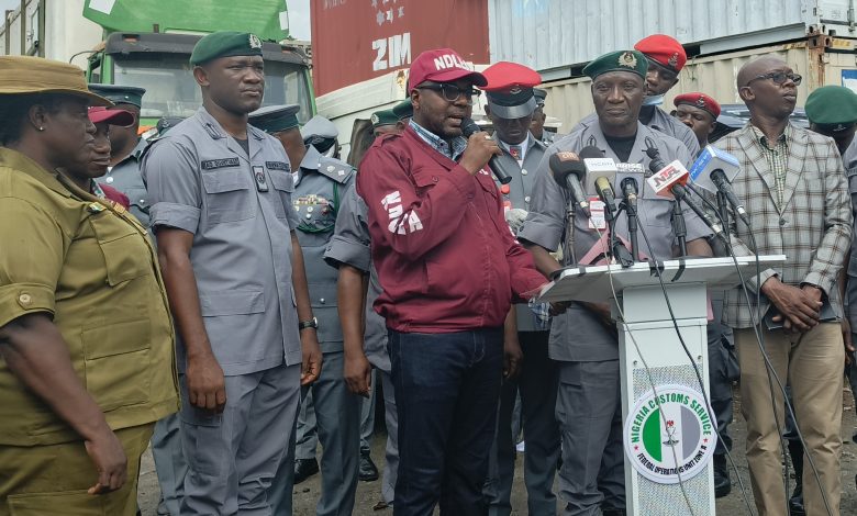 Customs intercepts 2051 Bags of Rice, 11 Vehicles, Others Worth N1.28bn