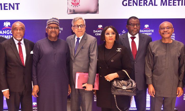 Dangote Cement EBITDA Crosses N1trn, Shareholders Get N30 Dividend Per Share
