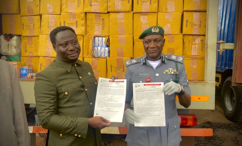 Customs Hands Over Seized Expired Pharmaceuticals To NAFDAC In Lagos