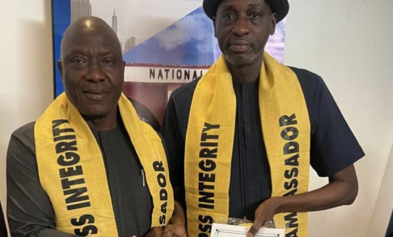 Sylvester Egede becomes NIPSS Integrity Ambassador