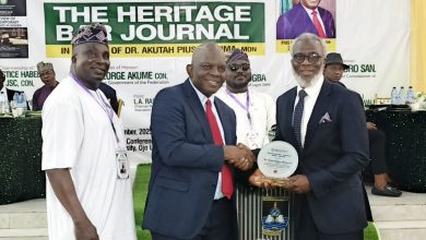 Akutah Honoured At NBA Badagry Law Week, Urges Public Servants To “Give Their Best”