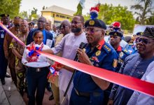 National Security: Tantita Donates Command Centre, Hilux Vehicles to NSCDC