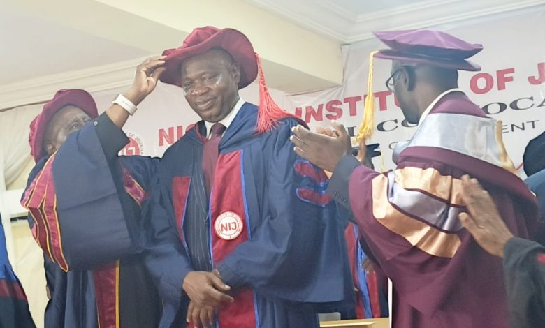 NIJ Honours Customs CG Adeniyi With Historic Fellowship, Secures Multimedia Centre Boost