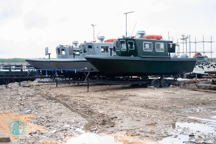 Maritime Security: Tantita Hands Over 15 Gunboats To Nigerian Armed Forces