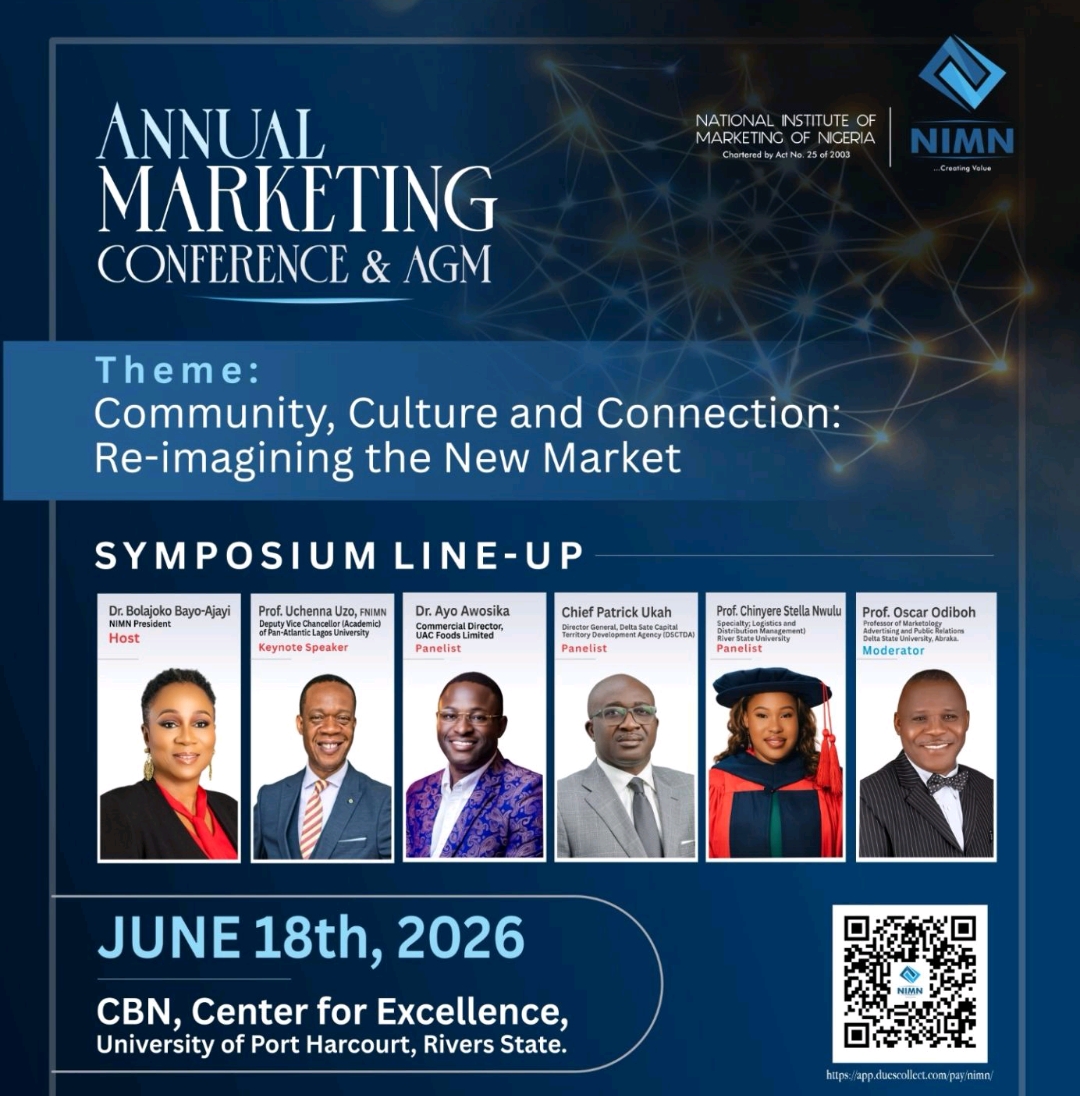 NIMN to Reimagine Nigeria's Marketing Landscape at 2026 Conference