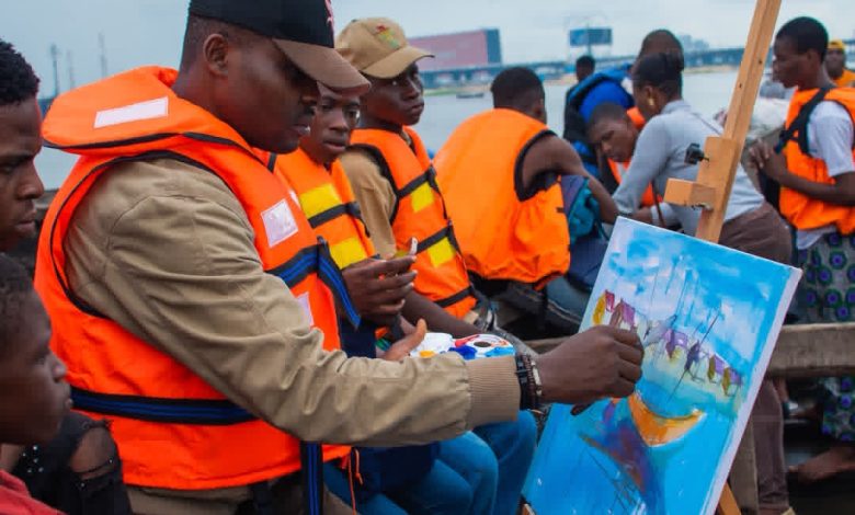 Makoko Hosts AMAE's 'Paint-Your-Coast' Initiative To Promote Ocean Literacy