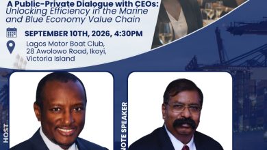 NCS Members' Evening: Dangote VP, Devakumar, To Headline Blue Economy Dialogue