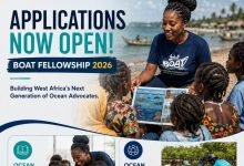 BluerAfrica Opens Applications For 2026 BOAT Fellowship To Advance Ocean Literacy