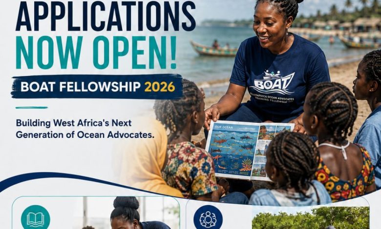 BluerAfrica Opens Applications For 2026 BOAT Fellowship To Advance Ocean Literacy