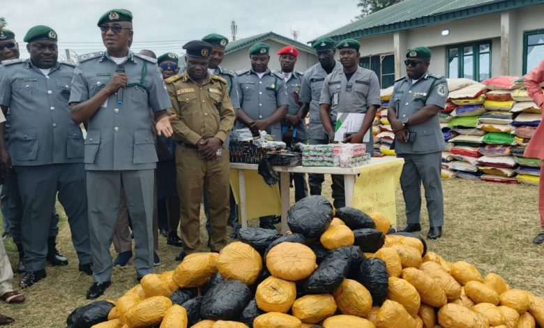 Seme Customs Seizes N365m Contraband, Generates N19.8bn in 7 Months