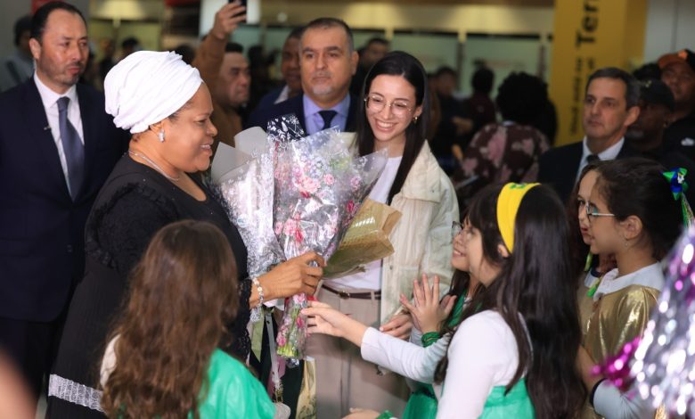 Evelyn Joshua Arrives Brazil Ahead of SCOAN Crusade