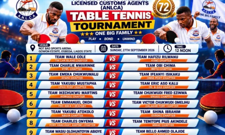 ANLCA @72: Members Gear Up for Table Tennis Tournament