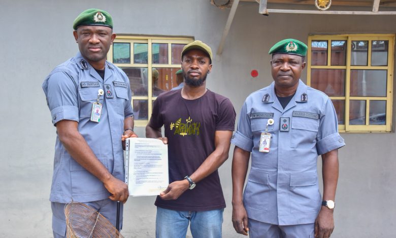 Customs Rescues Five Live Pangolins in Ogun as Traffickers Flee Patrol