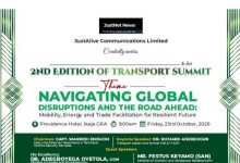Global Shocks, Energy Security, Trade Resilience To Dominate 2nd JustNet Transport Summit